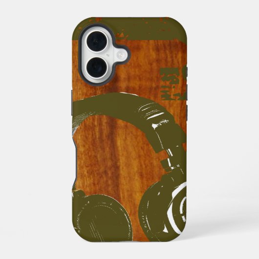 Coque iPhone 16 appeler le DJ (Verso)