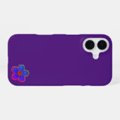 Coque iPhone 16 Apple iphone 16 fleur design (Verso Horizontal)