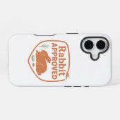 Coque iPhone 16 Approuvé par les lapins (Verso Horizontal)