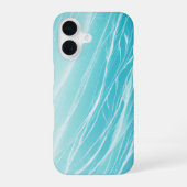 Coque iPhone 16 Aqua Wave Shimmering Water Phone Case (Verso)