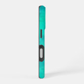 Coque iPhone 16 Aquarelle vert ressort (Côté droit)