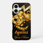 Coque iPhone 16 Aquarius Case-Mate iPhone Barely There (Verso)