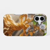 Coque iPhone 16 Arbre à Argent  (Verso Horizontal)