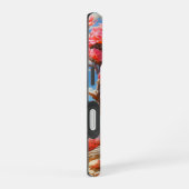 Coque iPhone 16 Arbre rose (Côté droit)