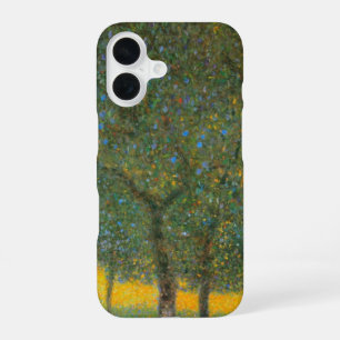 Coque iPhone 16 Arbres fruitiers par Gustav Klimt, Art nouveau vin