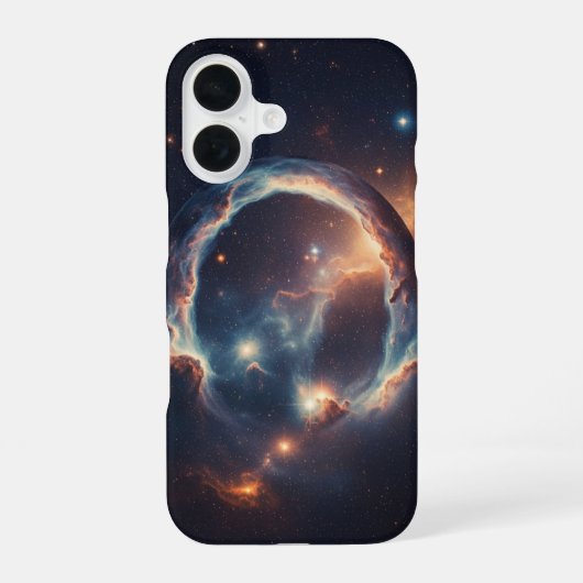 Coque iPhone 16 Arc Cosmique Vintage (Verso)