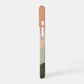 Coque iPhone 16 Arche de flux couleur Boho (Côté gauche)