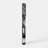 Coque iPhone 16 Ardoise grise et galets (Côté droit)