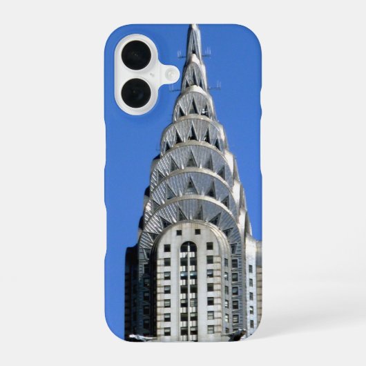 Coque iPhone 16 argent chrysler (Verso)