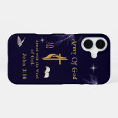 Coque iPhone 16 Armée de Dieu (Verso Horizontal)