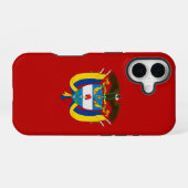 Coque iPhone 16 Armoiries colombiennes (Verso Horizontal)