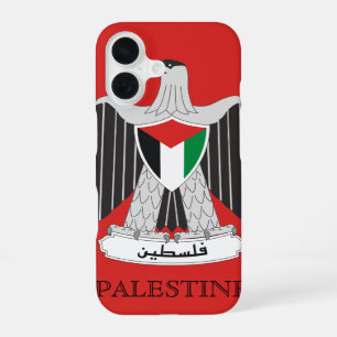Coque iPhone 16 armoiries de la palestine