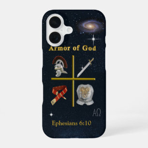 Coque iPhone 16 Armure de Dieu