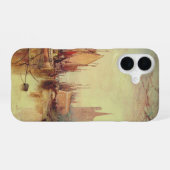 Coque iPhone 16 Arrivée d'un paquebot par Joseph Turner (Verso Horizontal)
