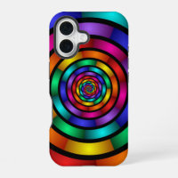 Arrondi et psychédélique coloré Art moderne fracta