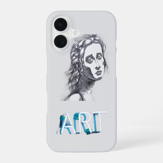 Coque iPhone 16 art (Verso)