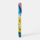 Coque iPhone 16 Art abstrait papillon (Côté droit)
