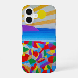 Coque iPhone 16 Art Acrylique Du Sable