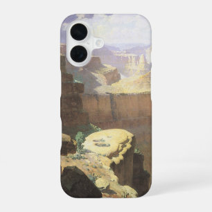 Coque iPhone 16 Art américain vintage de l'Ouest, Grand Canyon par