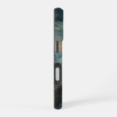 Coque iPhone 16 Art de paysage brumeux (Côté droit)