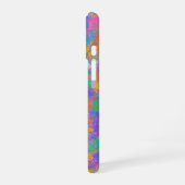 Coque iPhone 16 Art de projection coloré (Côté gauche)