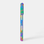 Coque iPhone 16 Art de projection coloré (Côté droit)