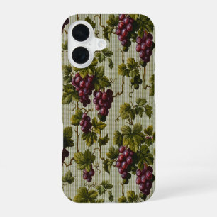 Coque iPhone 16 Art de vignoble de campagne française rustique