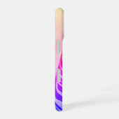 Coque iPhone 16 Art de zèbre (Côté droit)