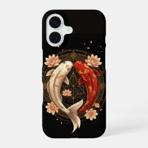 Coque iPhone 16 Art Fantastique Mandala Japonais