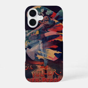 Coque iPhone 16 Art Nouveau vintage, Loie Fuller au Folies Bergere