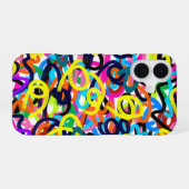 Coque iPhone 16 Art pop en gras (Verso Horizontal)