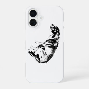 Coque iPhone 16 Assis avec force, style d'automne