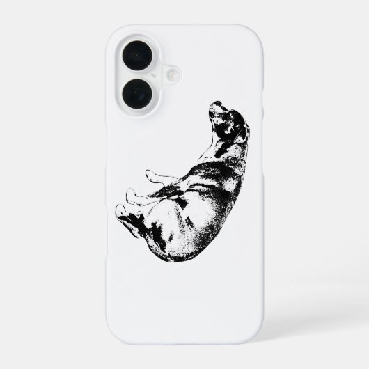 Coque iPhone 16 Assis avec force, style d'automne (Verso)
