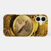 COQUE iPhone 16 ATHÉNA ET GRYPHONS DE COMBAT (Verso Horizontal)