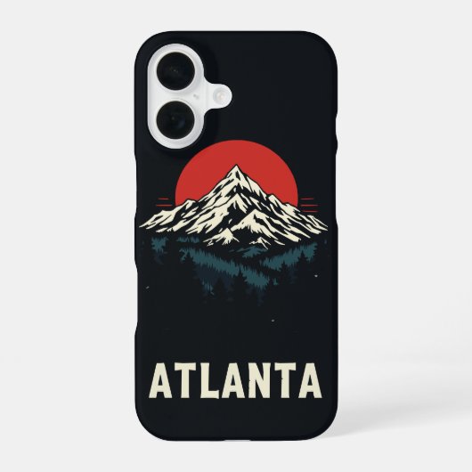 Coque iPhone 16 Atlanta Géorgie (Verso)