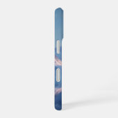 Coque iPhone 16 Aube rose alpine miroir (Côté droit)