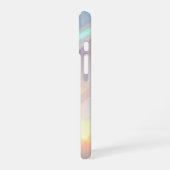 Coque iPhone 16 Aurora Holographic Crystal (Côté gauche)