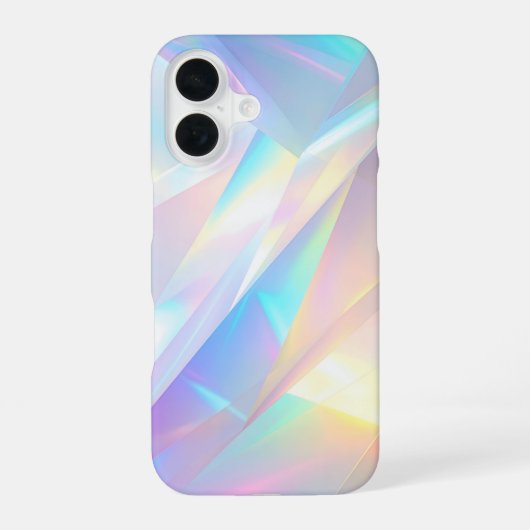 Coque iPhone 16 Aurora Holographic Crystal (Verso)