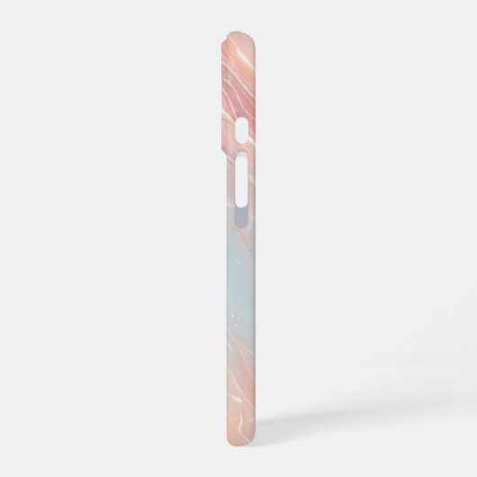 Coque iPhone 16 Aurora Wave Pastel Gradient Phone Case (Côté gauche)