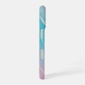 Coque iPhone 16 Aurora Wave Pastel Gradient Phone Case (Côté droit)