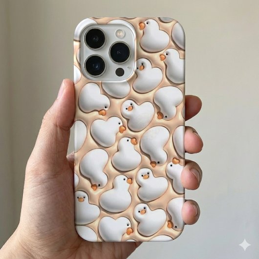 Coque iPhone 16 Autocollant pour fond d'iPhone mignon