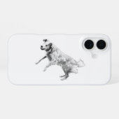 Coque iPhone 16 Autumn Bound, Shadow Trouvé (Verso Horizontal)