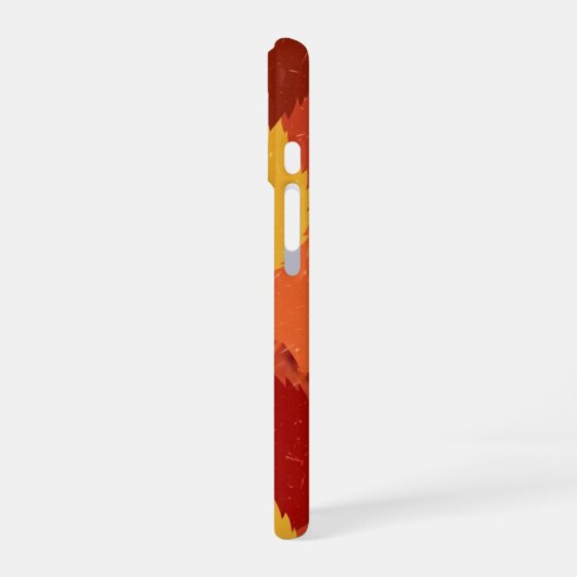 Coque iPhone 16 Autumn Leaf Layers (Côté gauche)