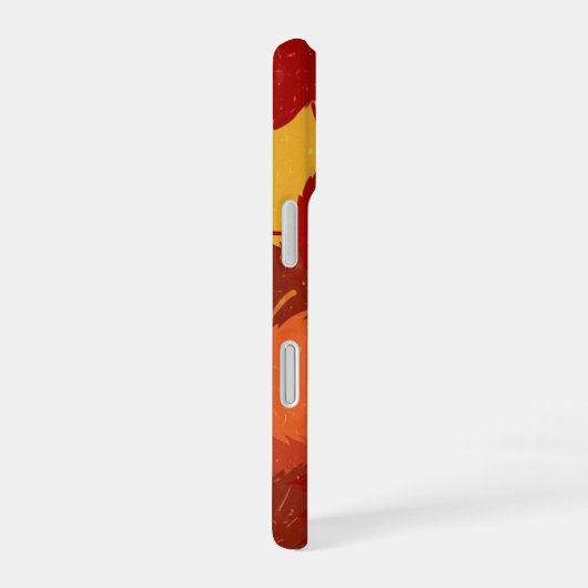 Coque iPhone 16 Autumn Leaf Layers (Côté droit)