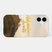 Coque iPhone 16 Aventure Attend (Verso Horizontal)