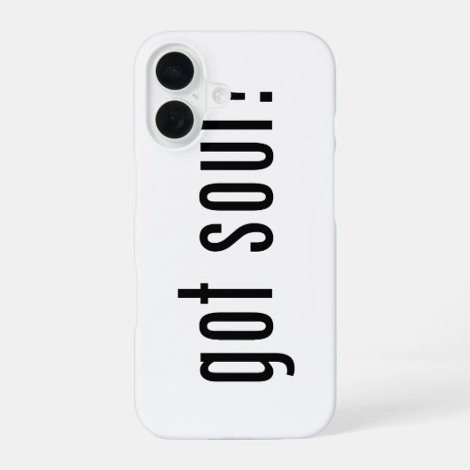 Coque iPhone 16 avez-vous de l'âme? (Verso)