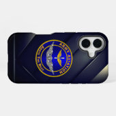 Coque iPhone 16 Aviation de l'armée (Verso Horizontal)