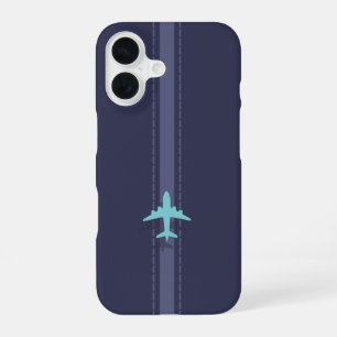 Coque iPhone 16 Avion minimaliste