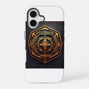 Coque iPhone 16 Aztec Hexagon