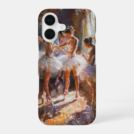 Coque iPhone 16 Backstage au Ballet (Verso)